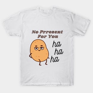 Brown Potato Design T-Shirt